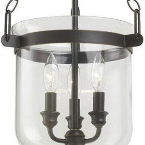 Gull Lighting 65047-715Westminster Three-Light Pendant Hanging Bronze - 2 in SET